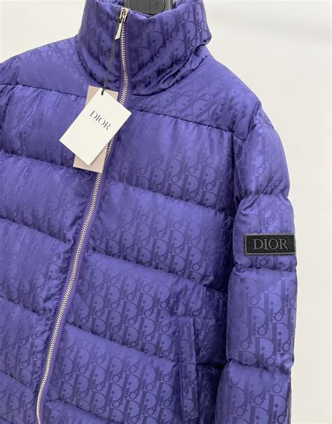 dior puffer jacket damen|dior oblique down jacket.